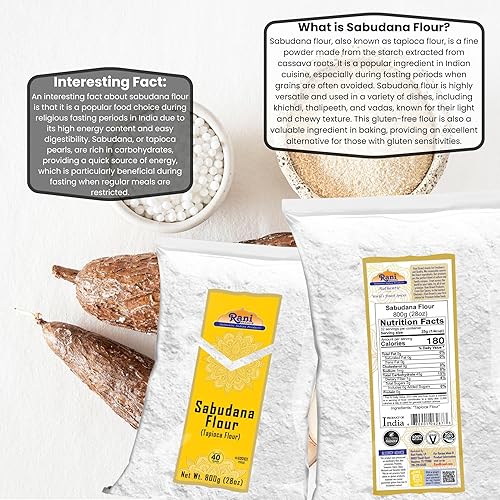 Miniatura 26 de Rani Sabudana (Tapioca / Sago) Perlas de 14 onzas (14.11 oz) ~ Naturales Veganas Sin colores Sin OMG Origen indio