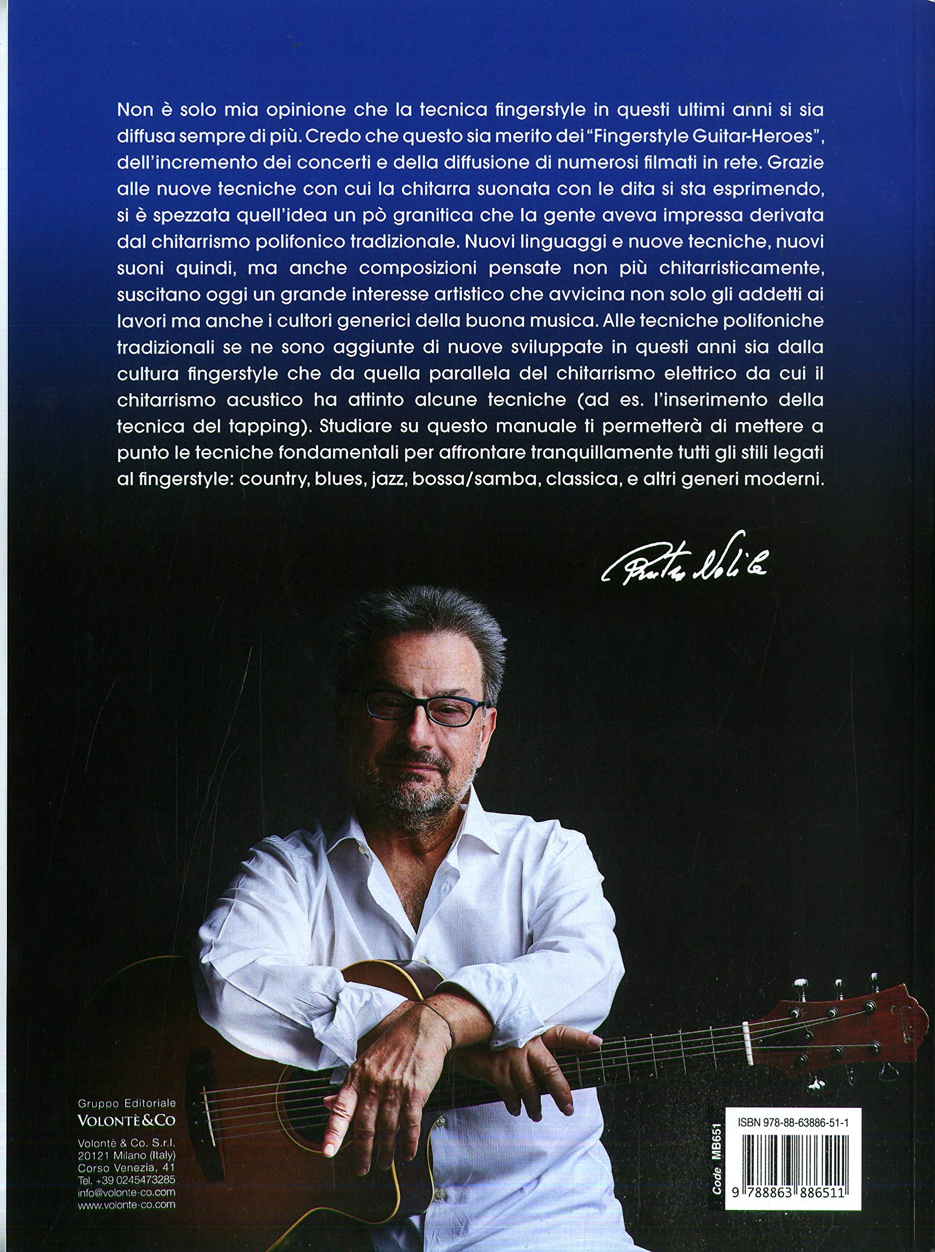 Chitarra fingerstyle. Metodo di base con approfondimenti tecnici. Con video online. Con CD-Audio