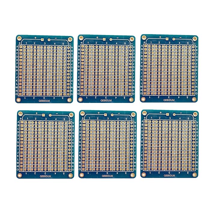 Buy QEBIDUM Mini Breadboard Solderable Protoboard for DIY Electronic
