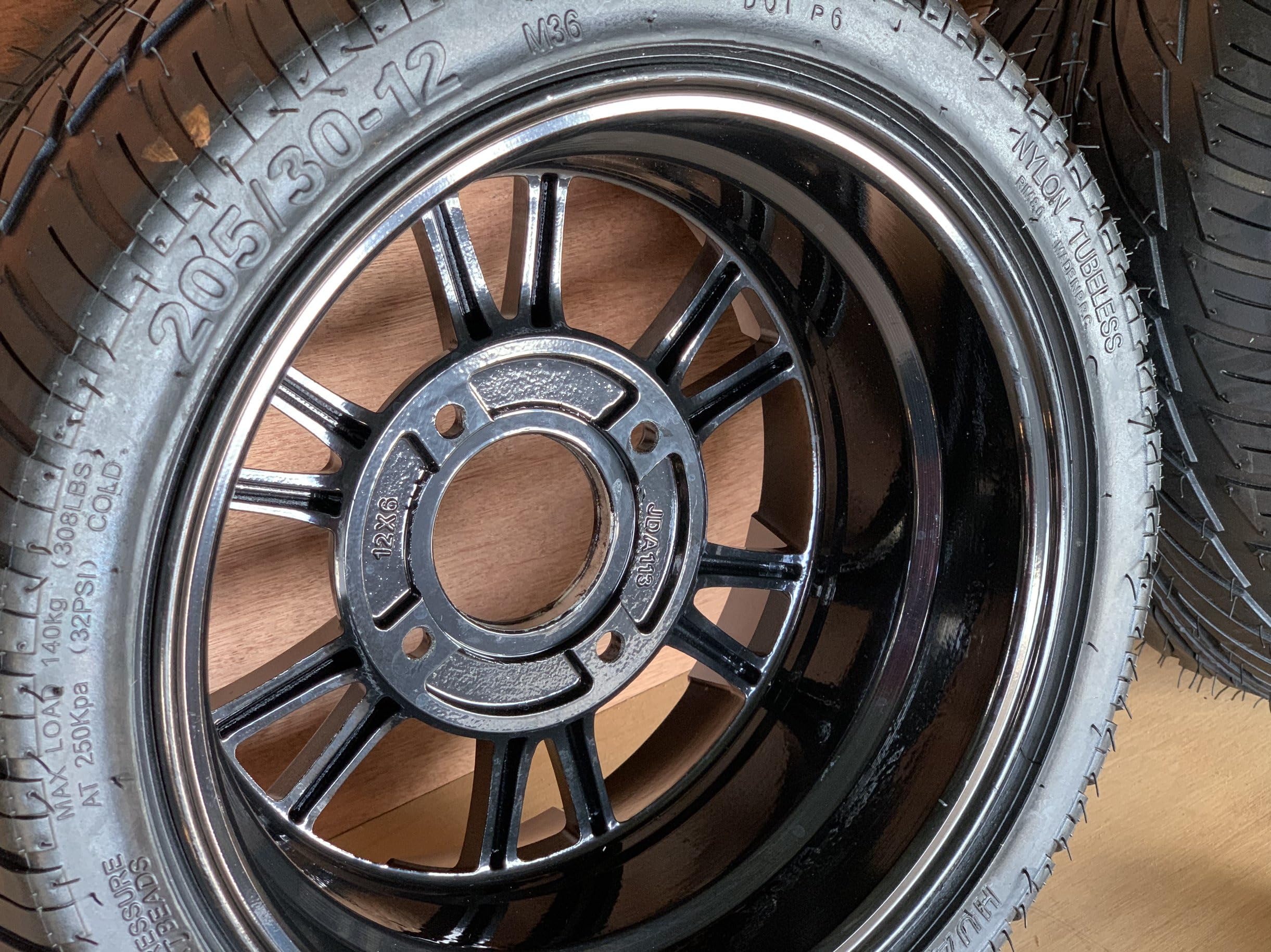 バギー50cc  アルミホイール  実働 整備必須 Amazon | バギー ATV用PCD110 205／30－12 12インチアルミ