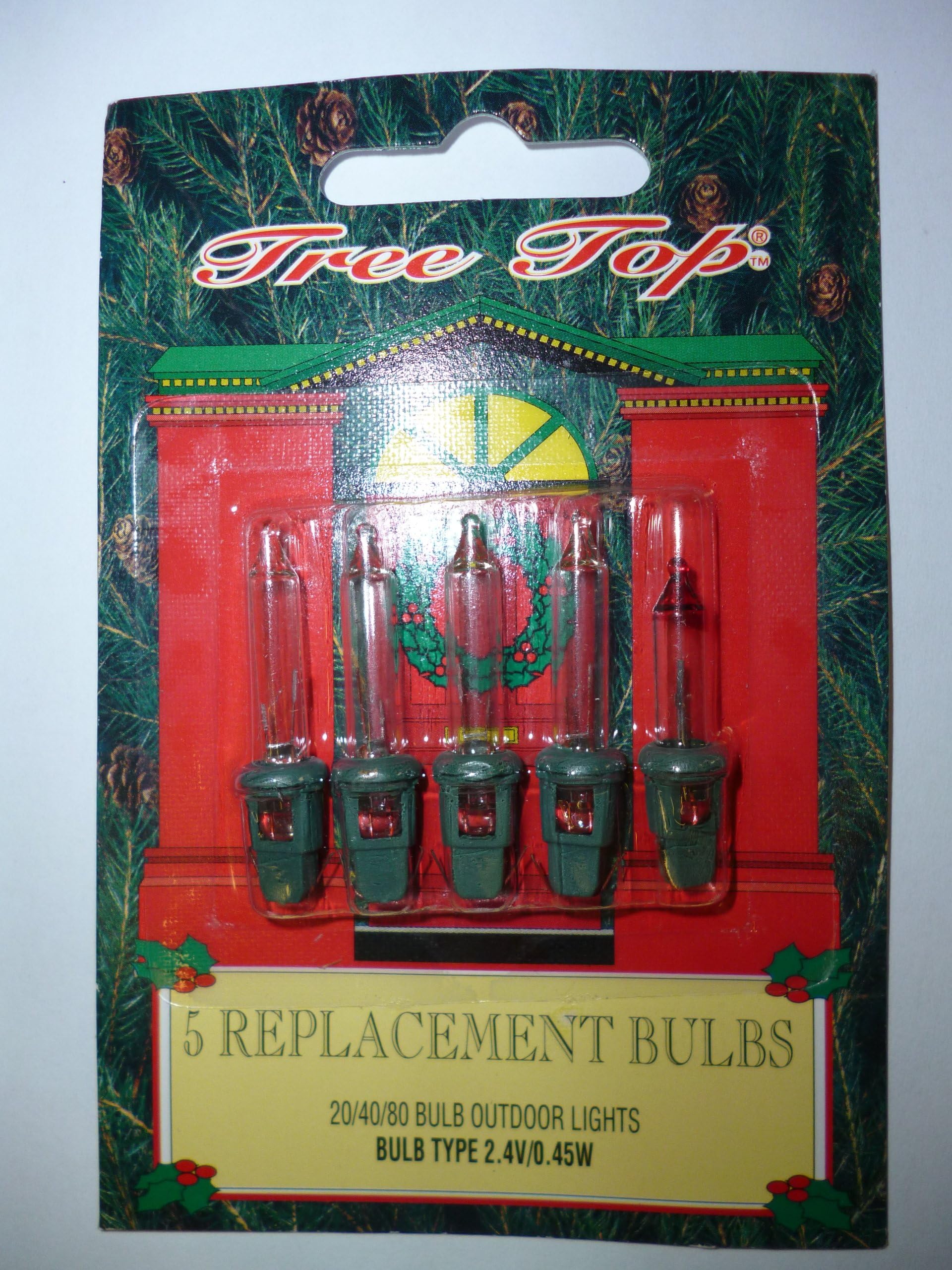 Christmas Concepts Pack Of 5 Clear Push In Fuse Bulbs 12v No 3b