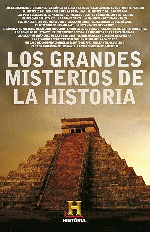 Portada Los grandes misterios de la historia libro
