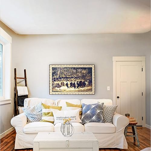 Miniatura 2 de Bear Dance de William Holbrook Beard | Tapiz tejido para colgar | Danza satírica de osos | 100% algodón, tamaño de EE. UU. 53 x 34