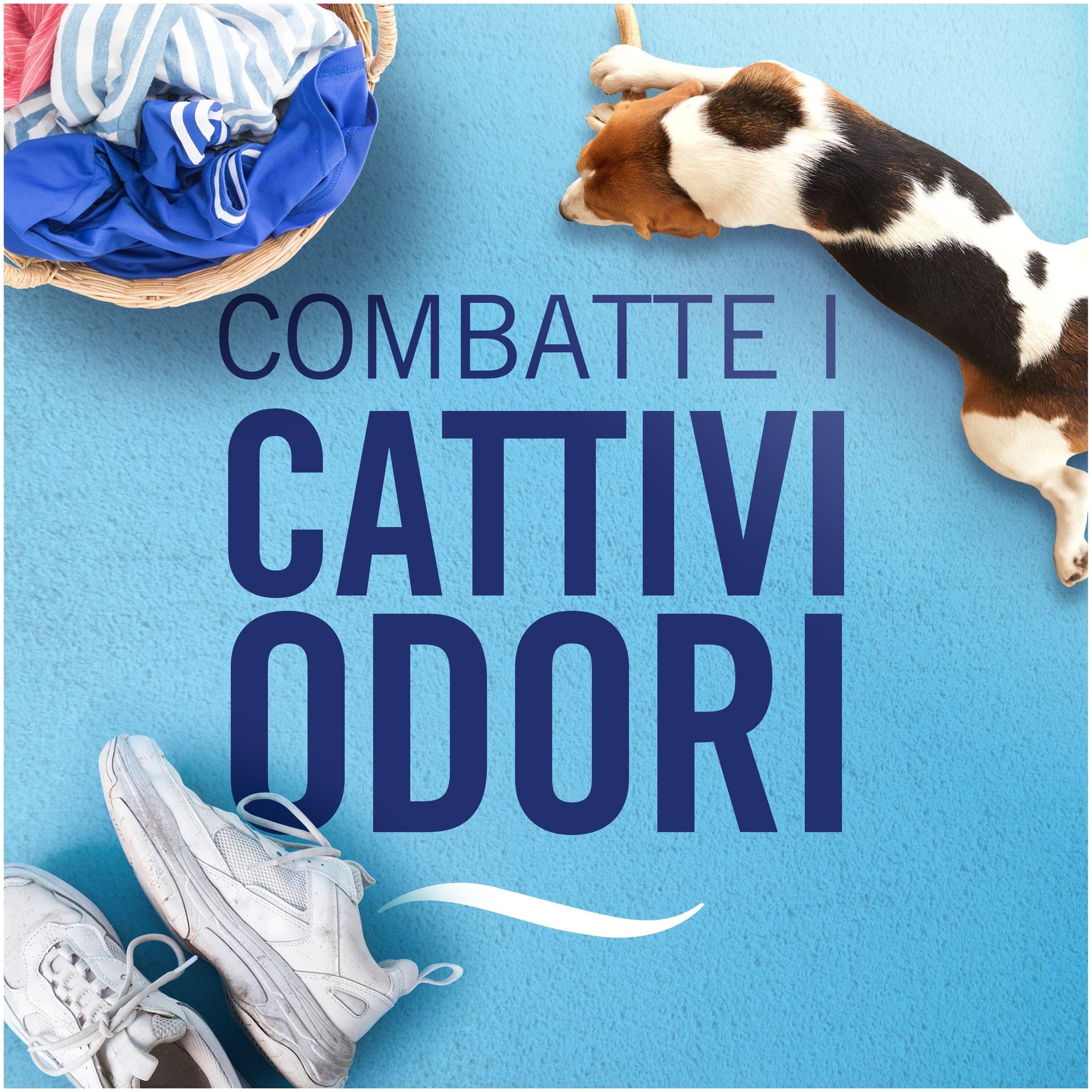 Ambi Pur 3Volution Profumatore per Ambienti, 2 Ricariche per Diffusore Elettrico, Fragranza Lenor Oro e Fiori di Vaniglia, tecnologia Elimina Odori