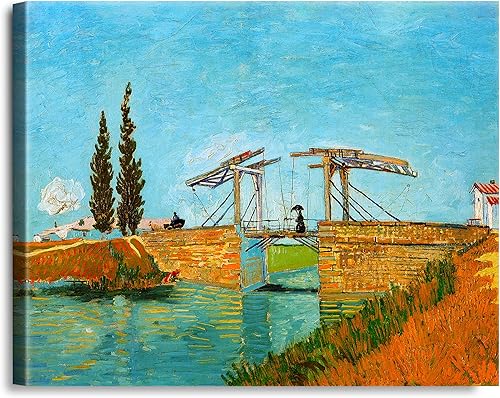 Miniatura 521 de A&T ARTWORK The Starry Night de Vincent Van Gogh. Tamaño del marco: 36 x 30 pulgadas, tamaño de la imagen: 30 x 24 pulgadas, reproducciones clásicas