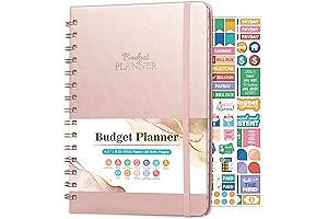 Premium Budget Planner with Built-in Budget Organizer & Expense Tracker