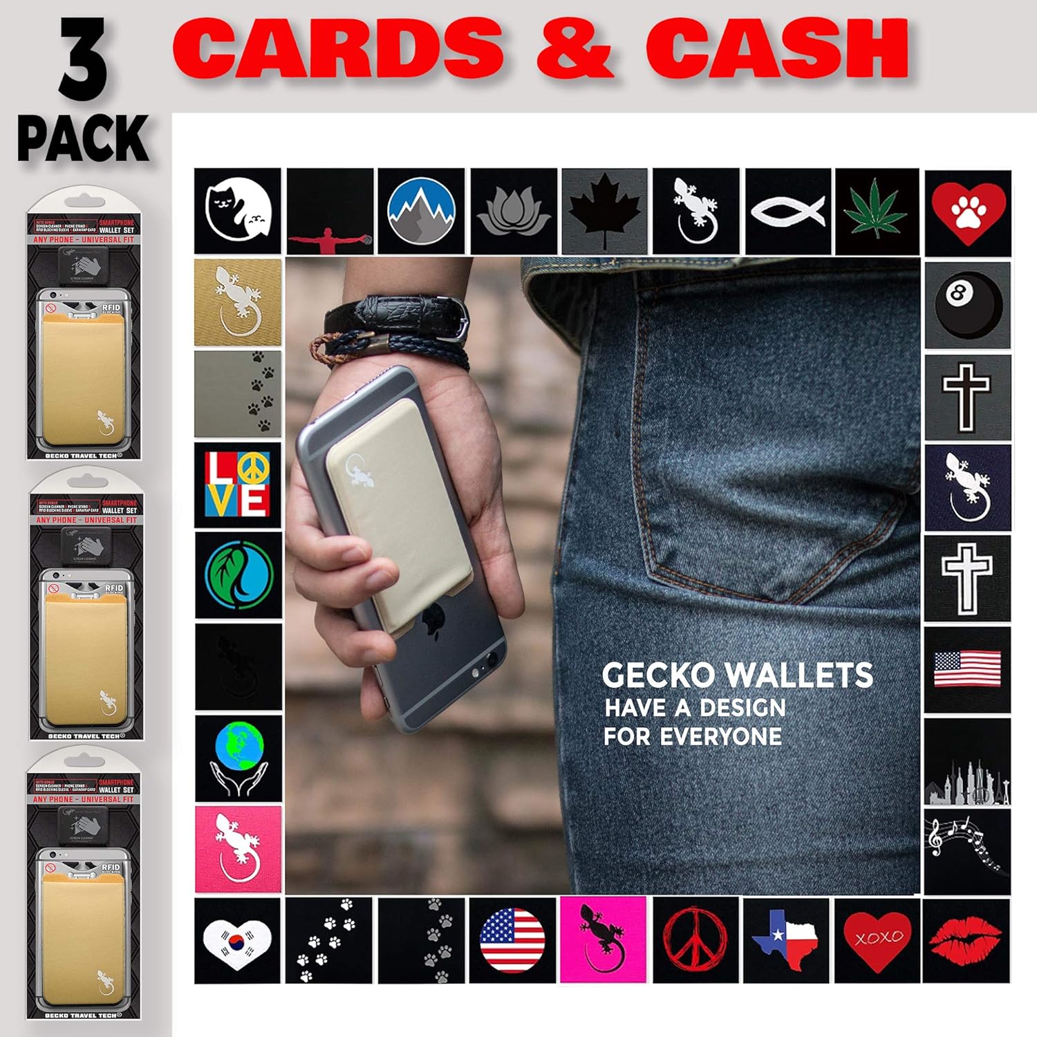 Amazing 🔥 Gecko Travel Tech 3 Pack Basketball Phone cardholders - Basketball Credit cardholder for Mobile Phone - Basketball Stickers Stick on Card Holder - x3 Basketball Limited Stock Gecko Travel Tech 3 Pack Basketball Phone cardholders - Basketball Credit cardholder for Mobile Phone - Basketball Stickers Stick on Card Holder - x3 Basketball