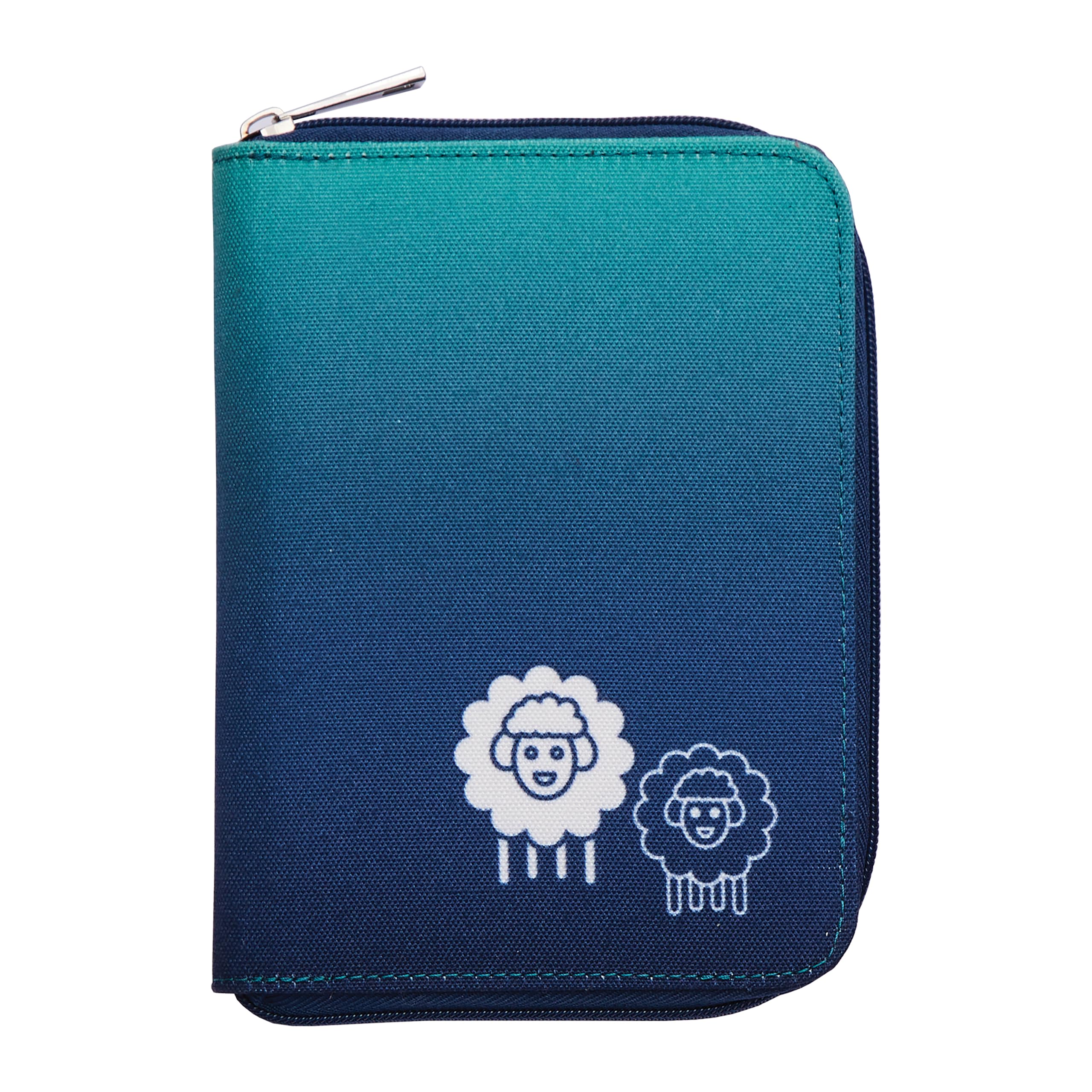 KnitPro Waves Crochet Hook Set with Soft Grip Handles Aluminium Hooks Blue Case 2.0, 2.5, 3.0, 3.5, 4.0, 4.5, 5.0, 5.5 & 6.0mm