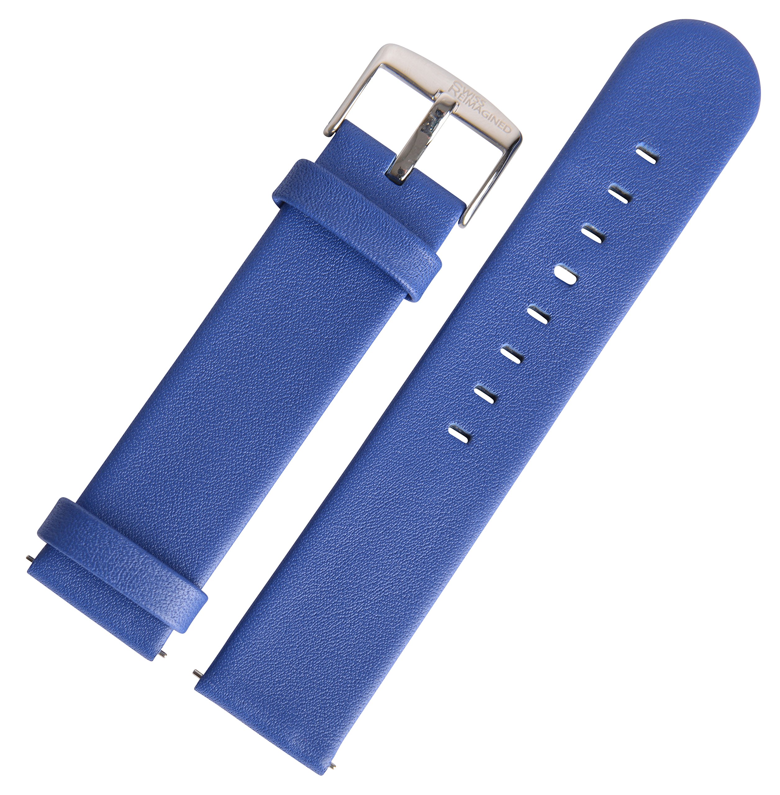 Real Nappa Leather Quick Release Replacement Watch Band Strap