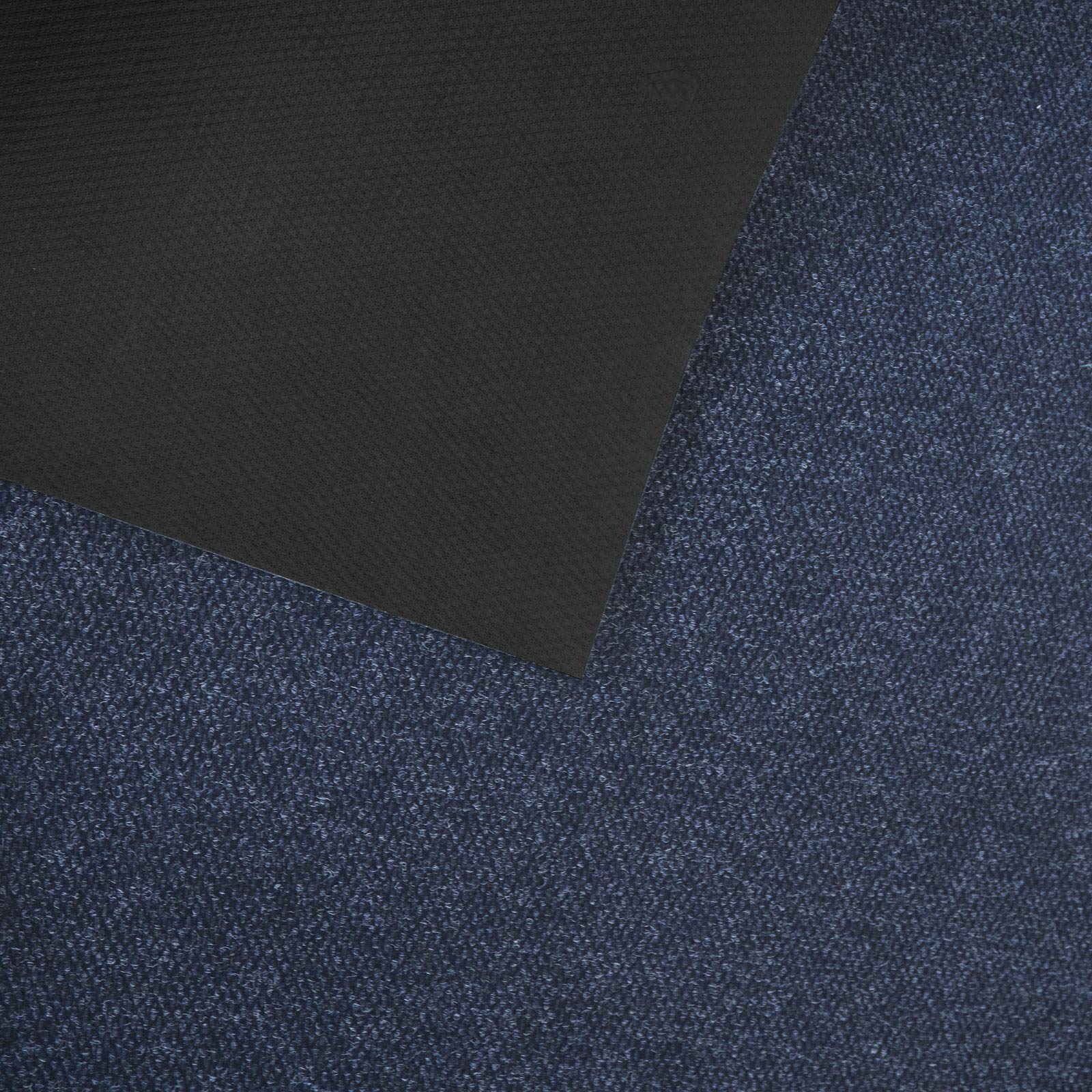 Floordirekt Schoonloopmat, 100 x 300 cm, antraciet, ideaal als vuilvangmat op maat, tapijt voor gang, loper, keukentapijt, wasbaar, antislip, schoonloopmat, per meter (Hong Kong