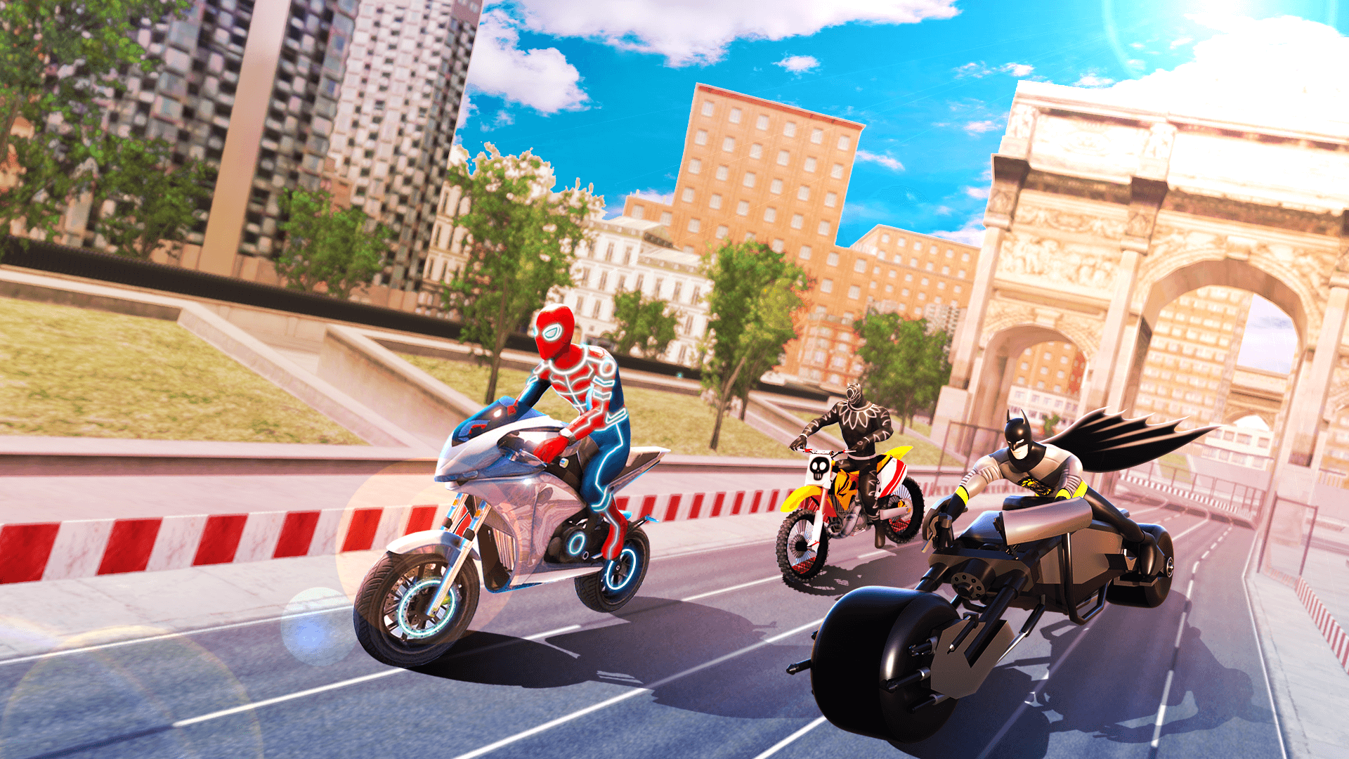 Hero Rider: Superhero Bike Stunt Racing - App on the Amazon Appstore