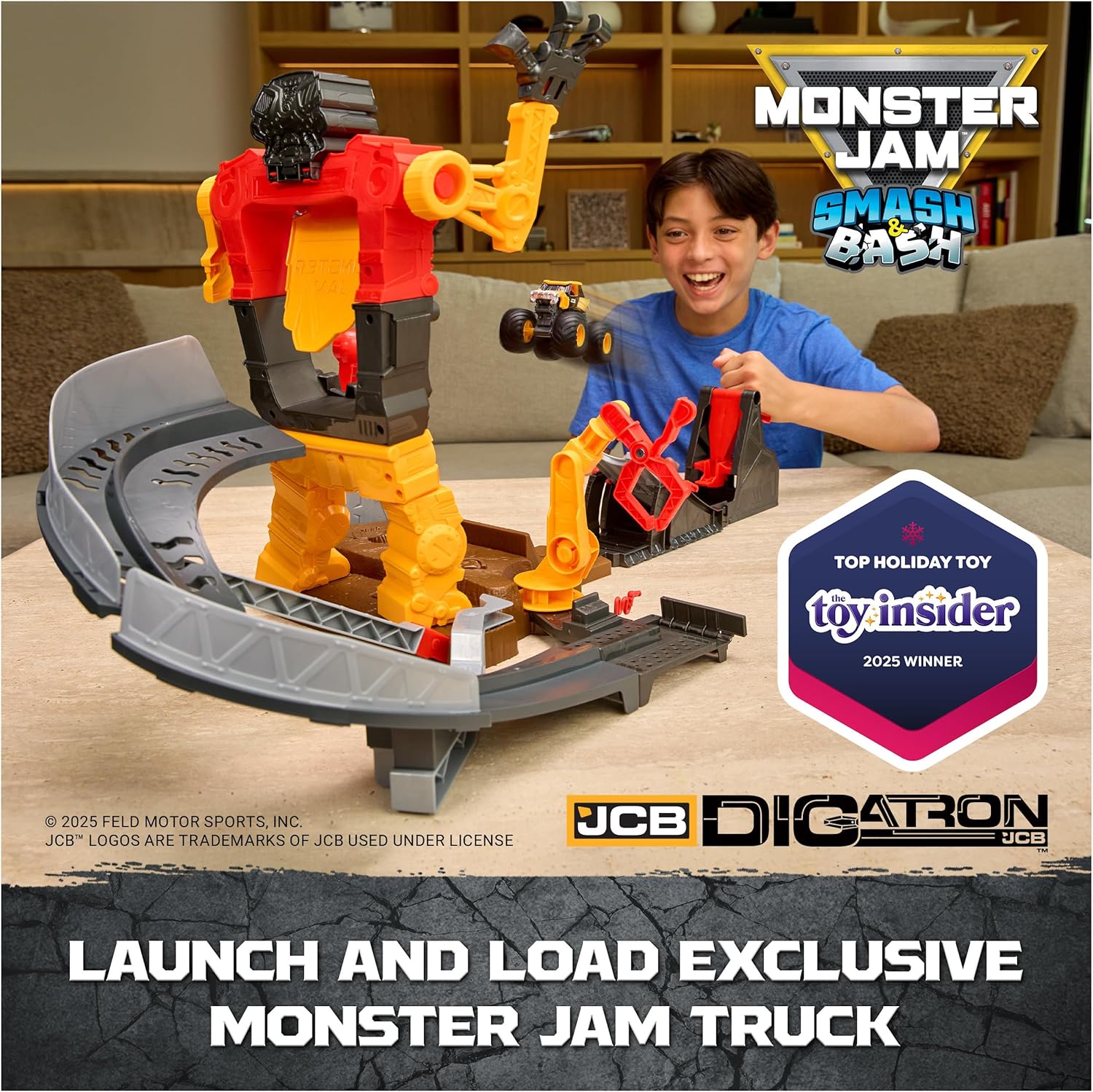 Monster Jam 1t64 SmashBot Playset