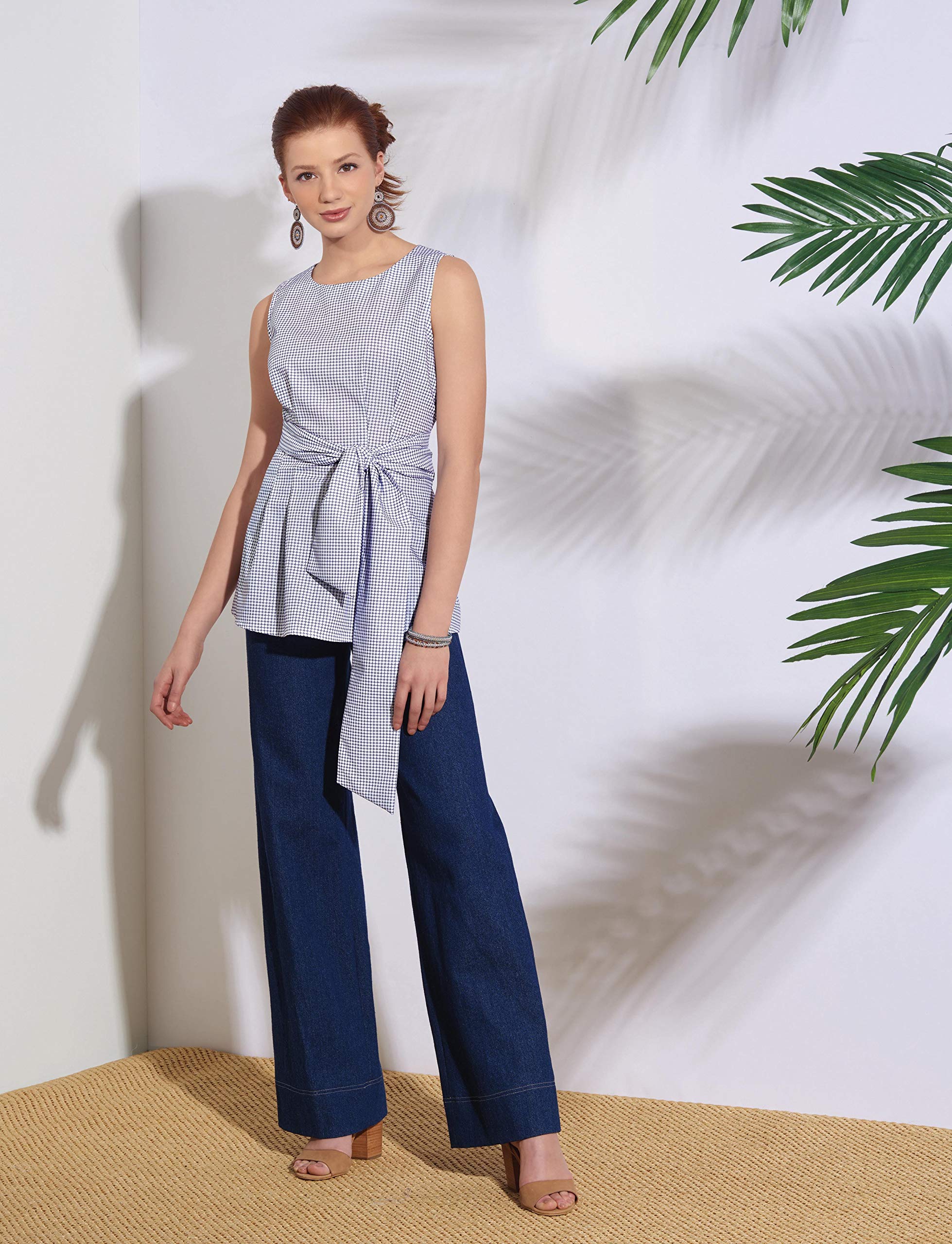 Simplicity Sewing Pattern S8921R5 Misses' Tops, Paper, White, Various