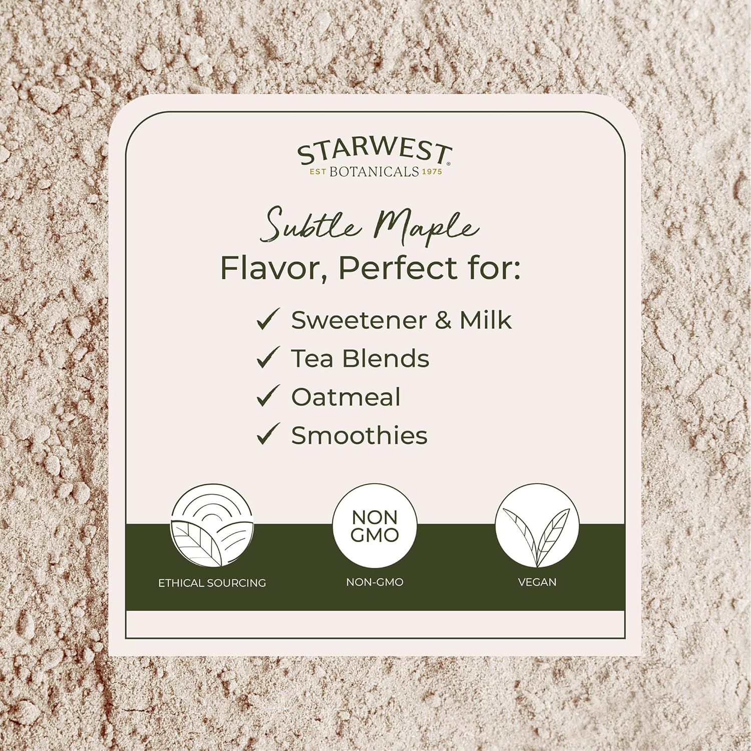 Starwest Botanicals Organic Slippery Elm Bark Powder - Traditional Herb for Tea & Recipes, Enjoy with Milk & Sweetener, Certified Kosher, Non-GMO - 4 oz Pouch - Image 3