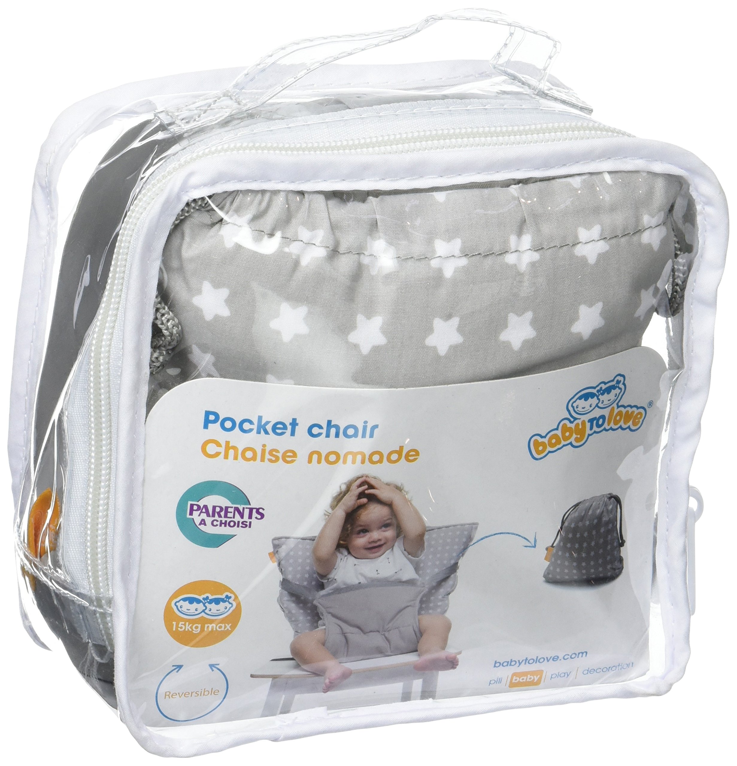 BabyToLove – Sedia Nomade White Stars