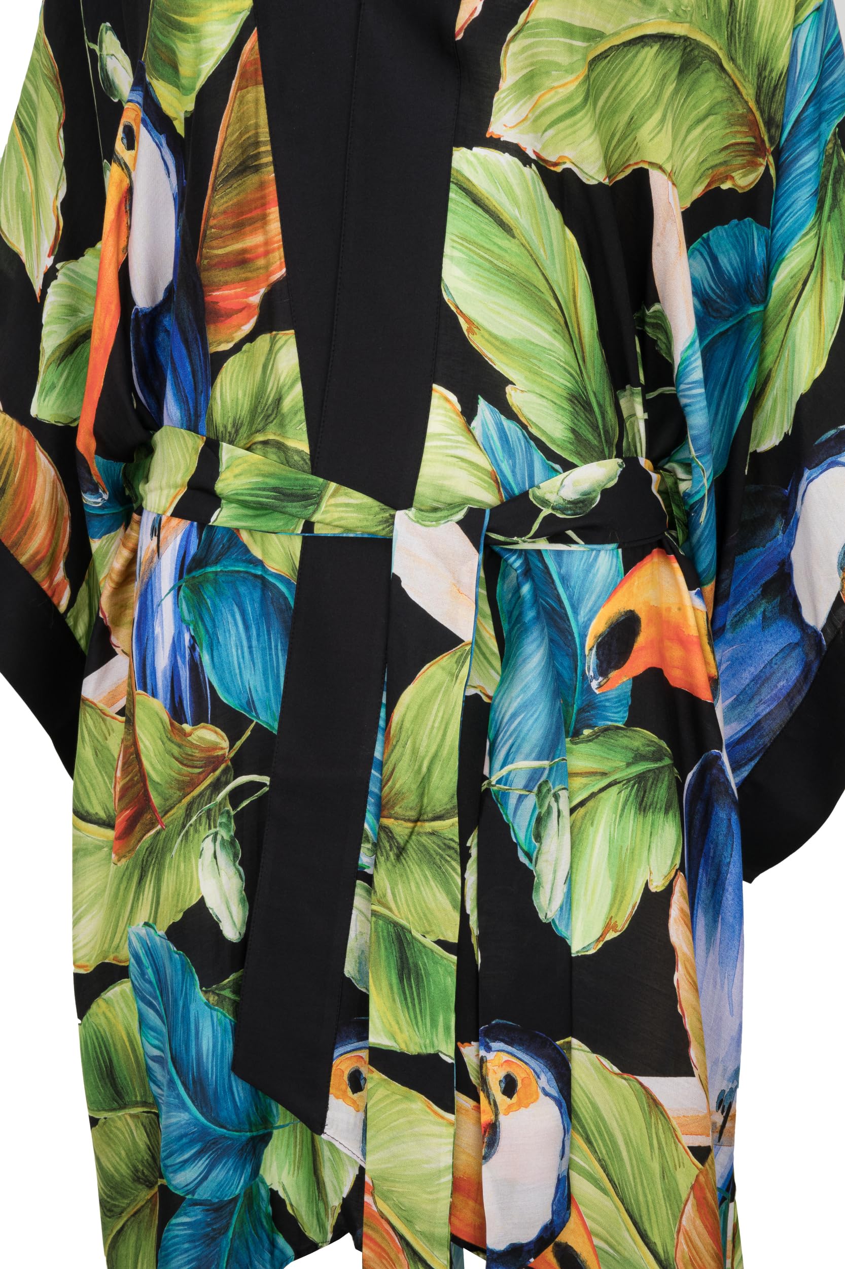 Kimono - morgenmantel RE-633 – Viskose (80%) und Seide (20%) – Eleganz – Leicht