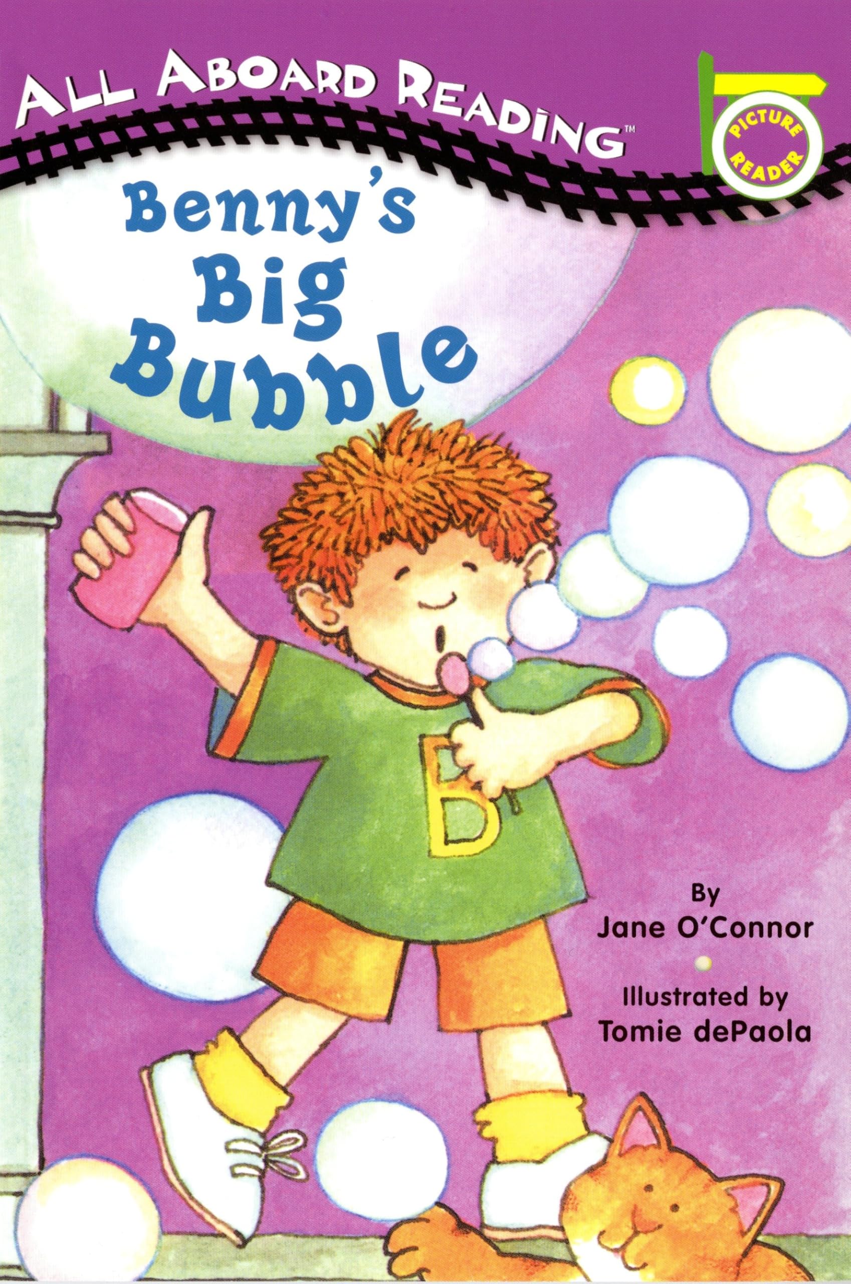 Cover of Benny's Big Bubble (All Aboard Reading)