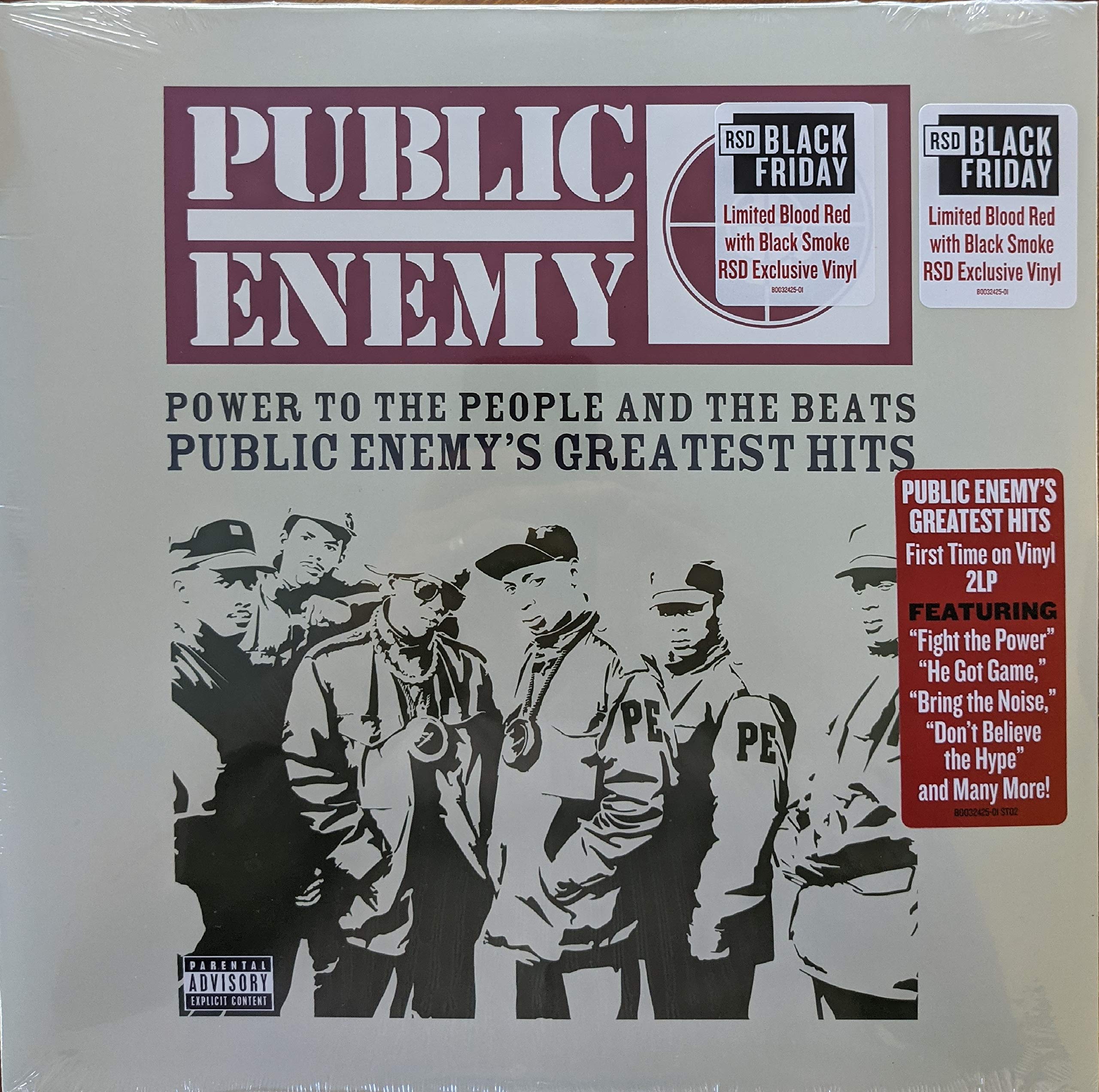 Power To The People And The Beats - Public Enemy's Greatest Hits Blood Red/Black Smoke Explicit Lyrics
