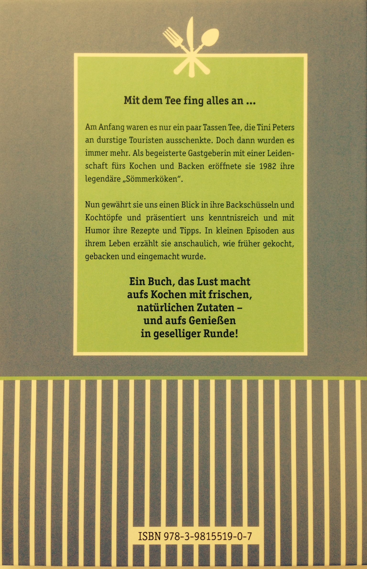 Meine traditionelle ostfriesische Küche: Tee-, Back- und Kochrezepte aus der "Sömmerköken"
