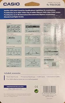 Casio fx-9860GIII Advanced Graphic Calculator