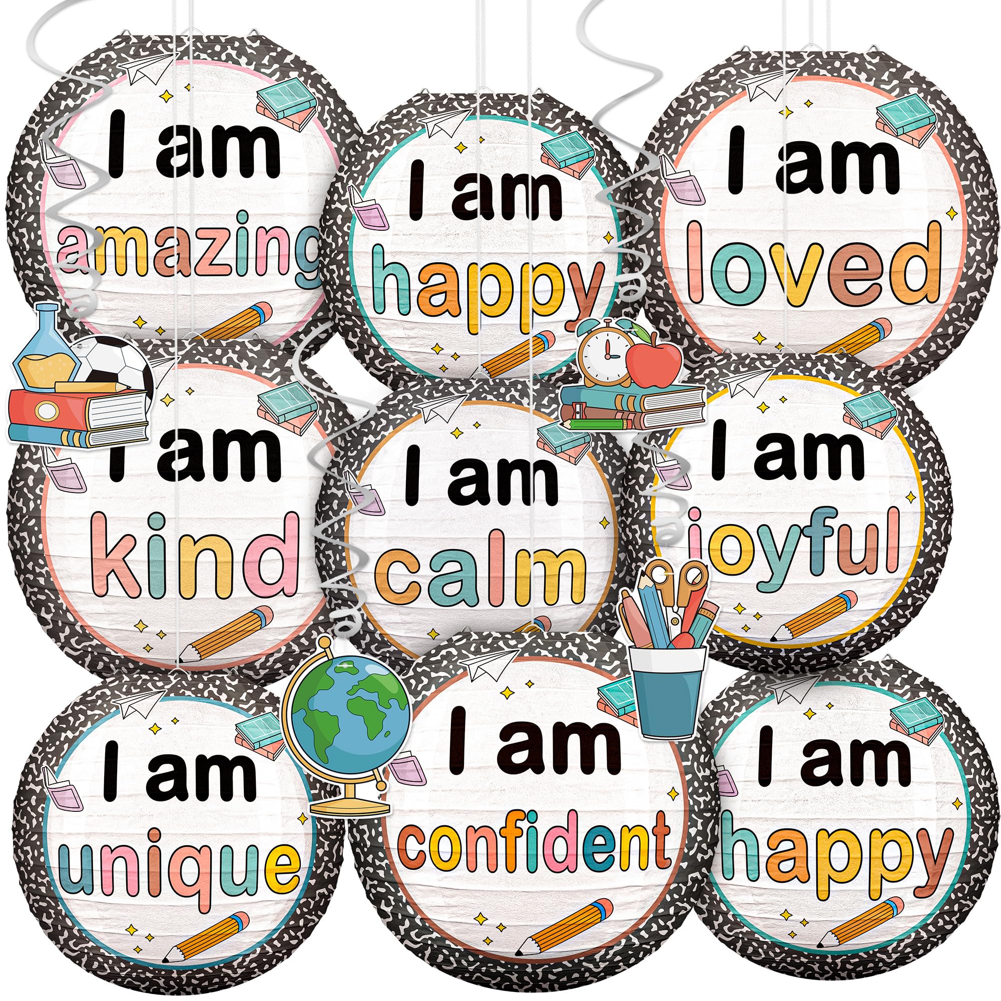 13PCS Welcome Back to School Party Decorations