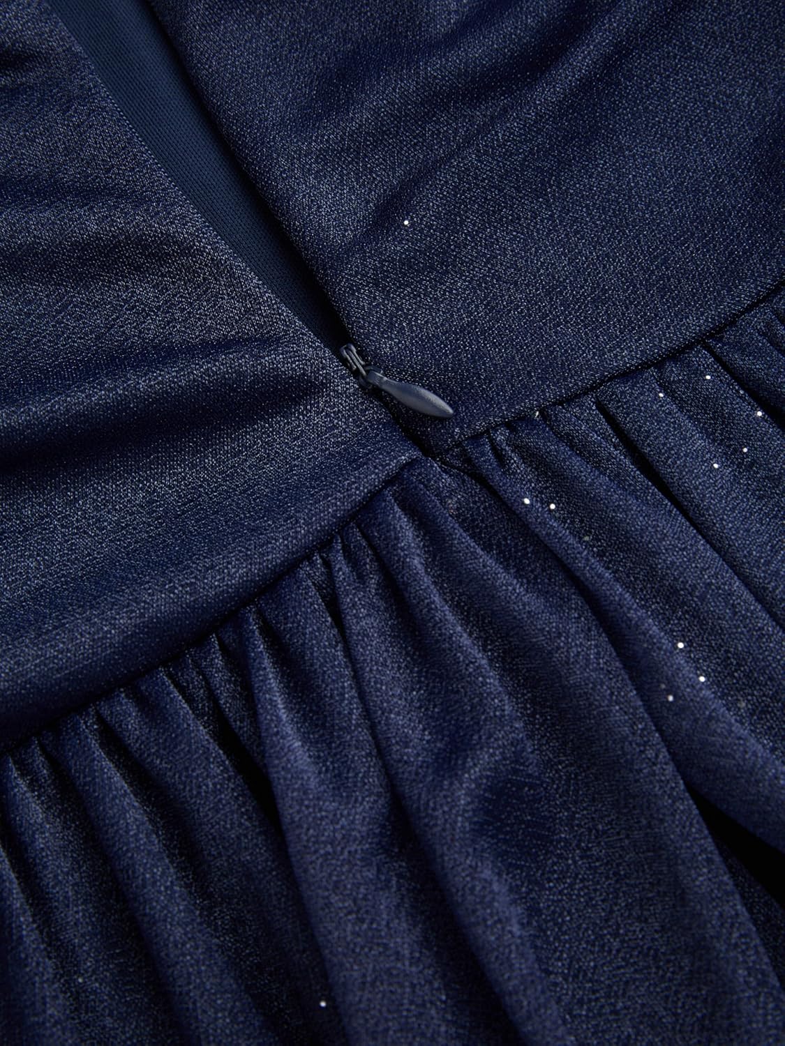 CIDER Women's Glitter Mini Cocktail Dress Party Dress Bowknot Ruched Ruffle Sexy Club Dress for Summer - Image 3