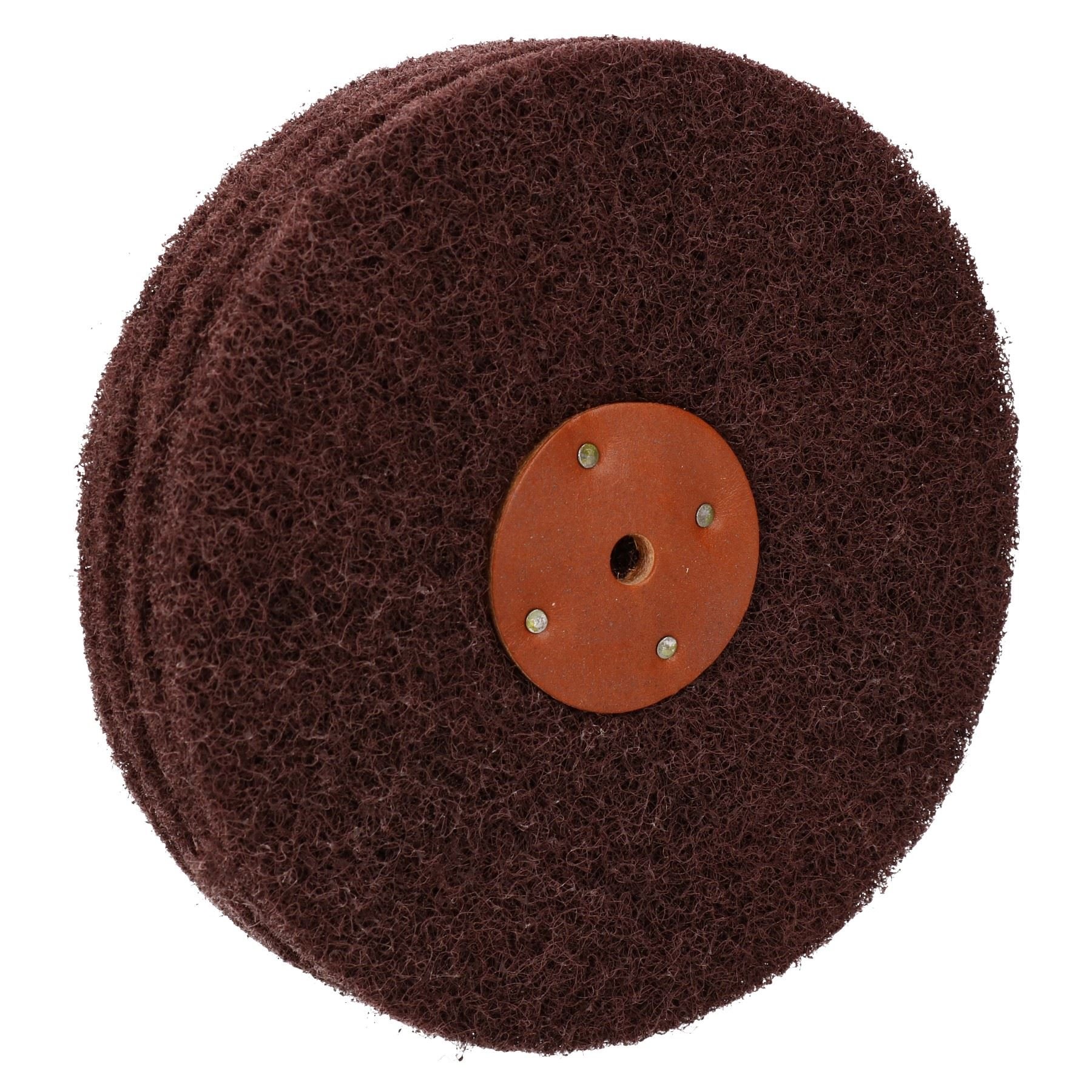 Medium Abrasive Scotch Mop Rust Paint Removal Remover Polishing 8" x 4 Row