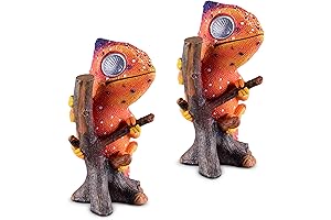 Blazin' Bison Goes Solar: Outdoor Solar Garden Statues with Captivating LED Decor