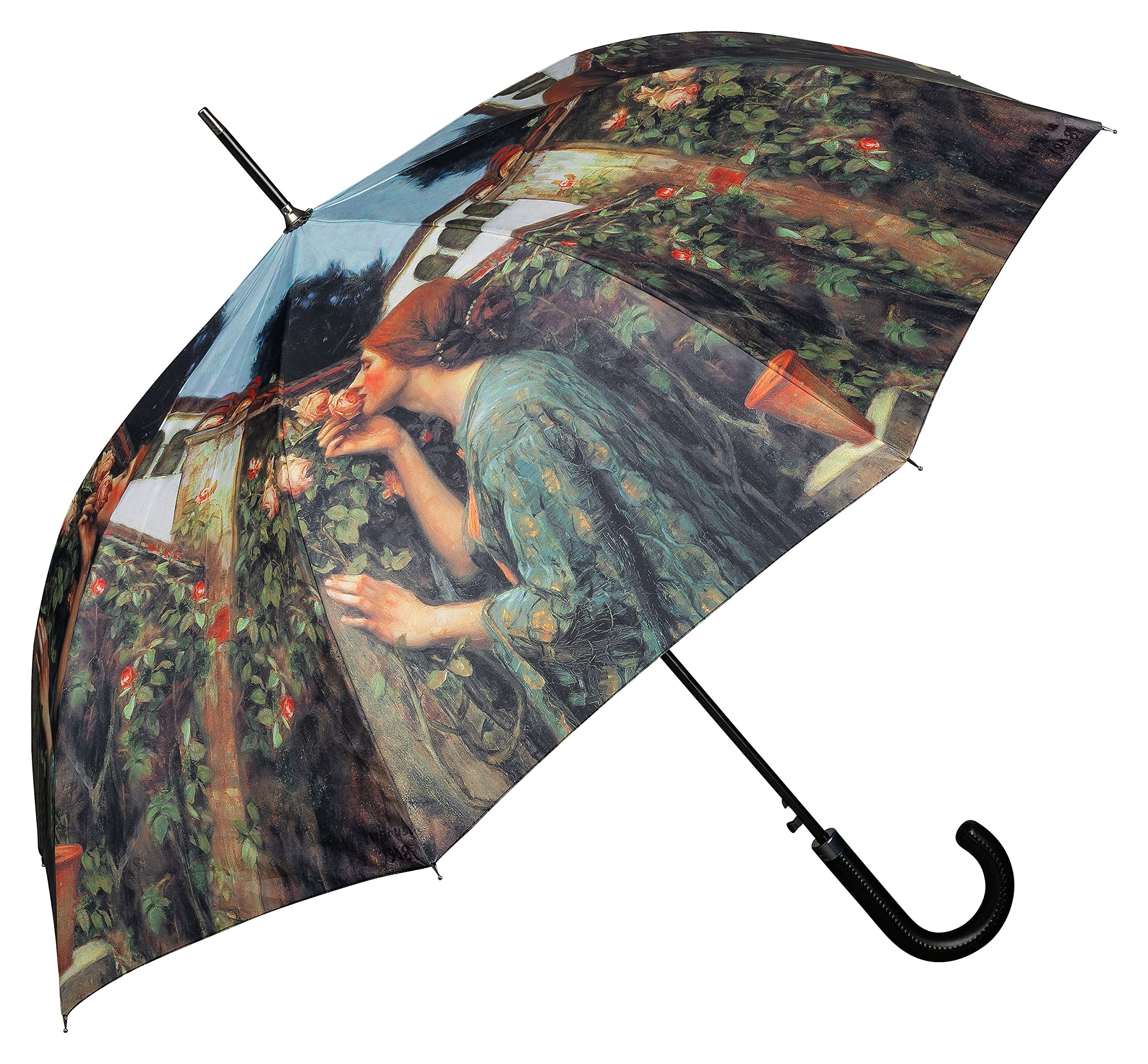 VON LILIENFELD parasol John W. Waterhouse my sweet rose automatyczne otwieranie parasol artystyczny stabilny wiatroodporny