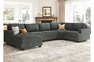 Nolany Sectional Sofa with Storage Ottoman: Sink into Cozy Comfort