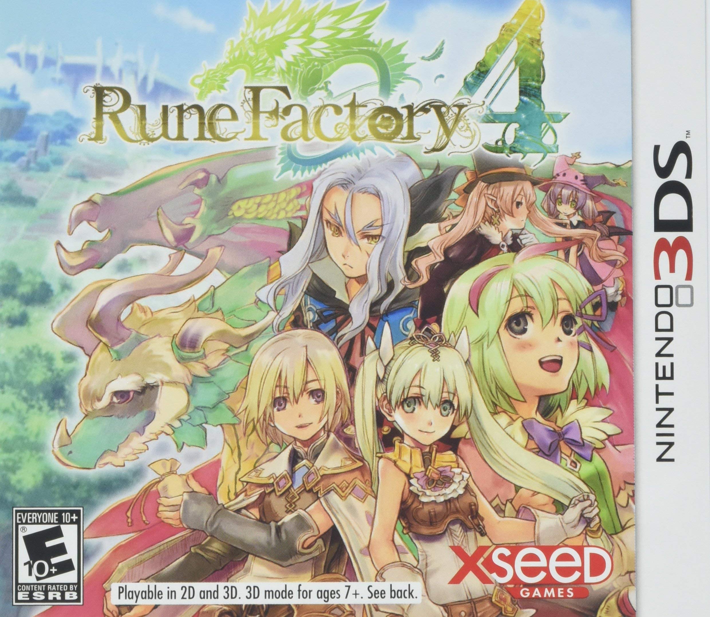 3DSソフト Amazon.com: Rune Factory 4 - Nintendo 3DS (Renewed) : Video Games