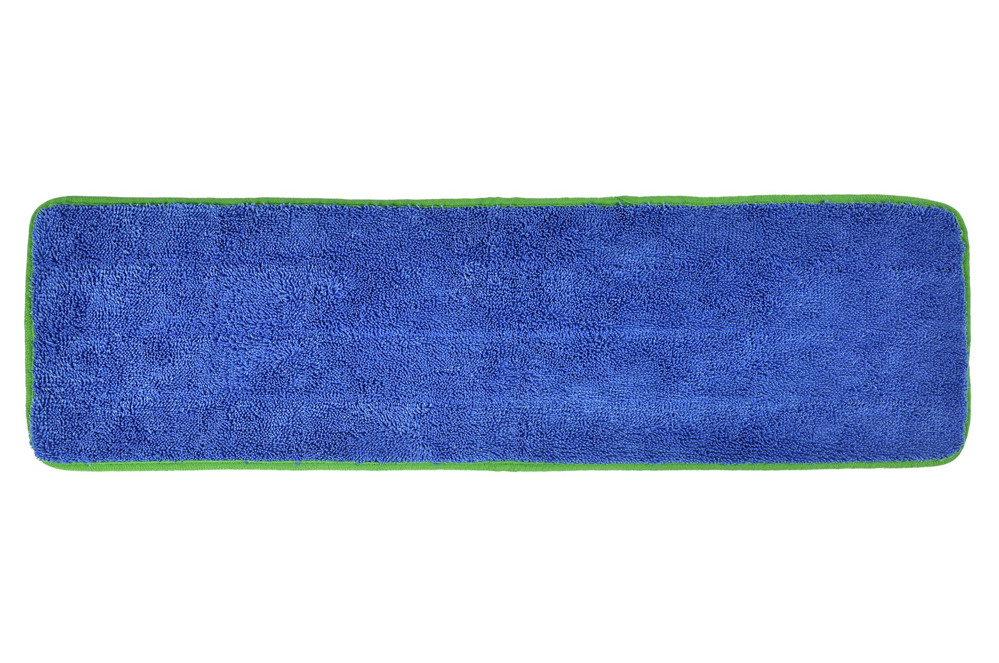 Cleanaide multiusos Mega microfibra Mop Pad 24 pulgadas Verde 6 unidades