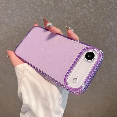 GeeBerYo Magnetic for iPhone 17 Air Case Women Girls,[Holographic Iridescent Col