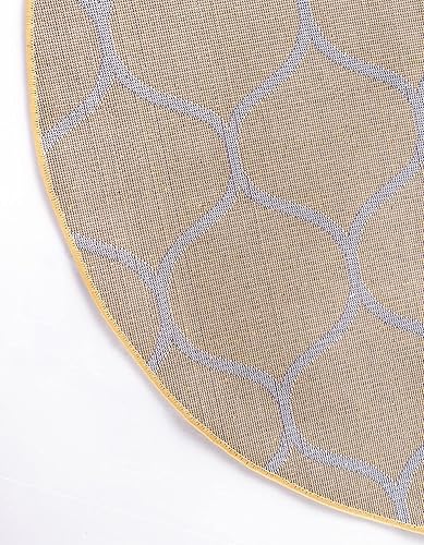 Miniatura 220 de Rugs.com Lattice Frieze Collection Alfombra – 4 x 6 pies, alfombra mediana negra perfecta para salas de estar, comedores grandes, planos abiertos