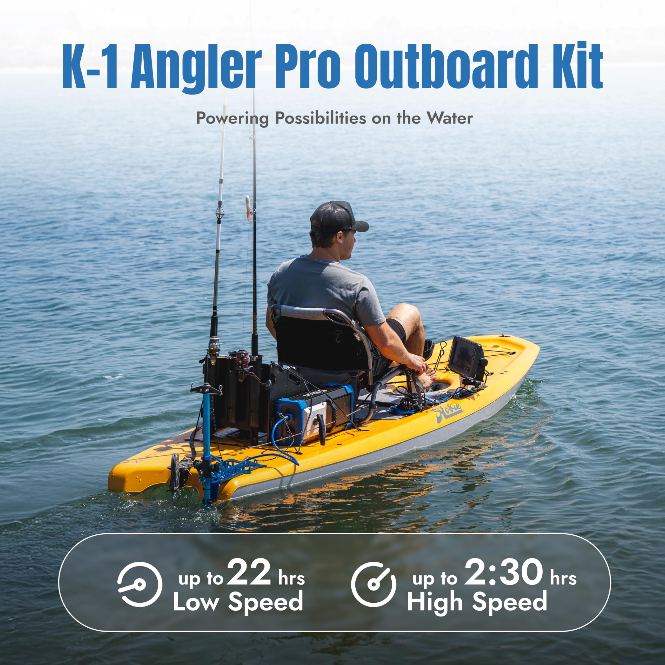angler(Ｋ) Amazon.com: Bixpy K-1 Angler Pro Outboard Kit with Motor & Remote