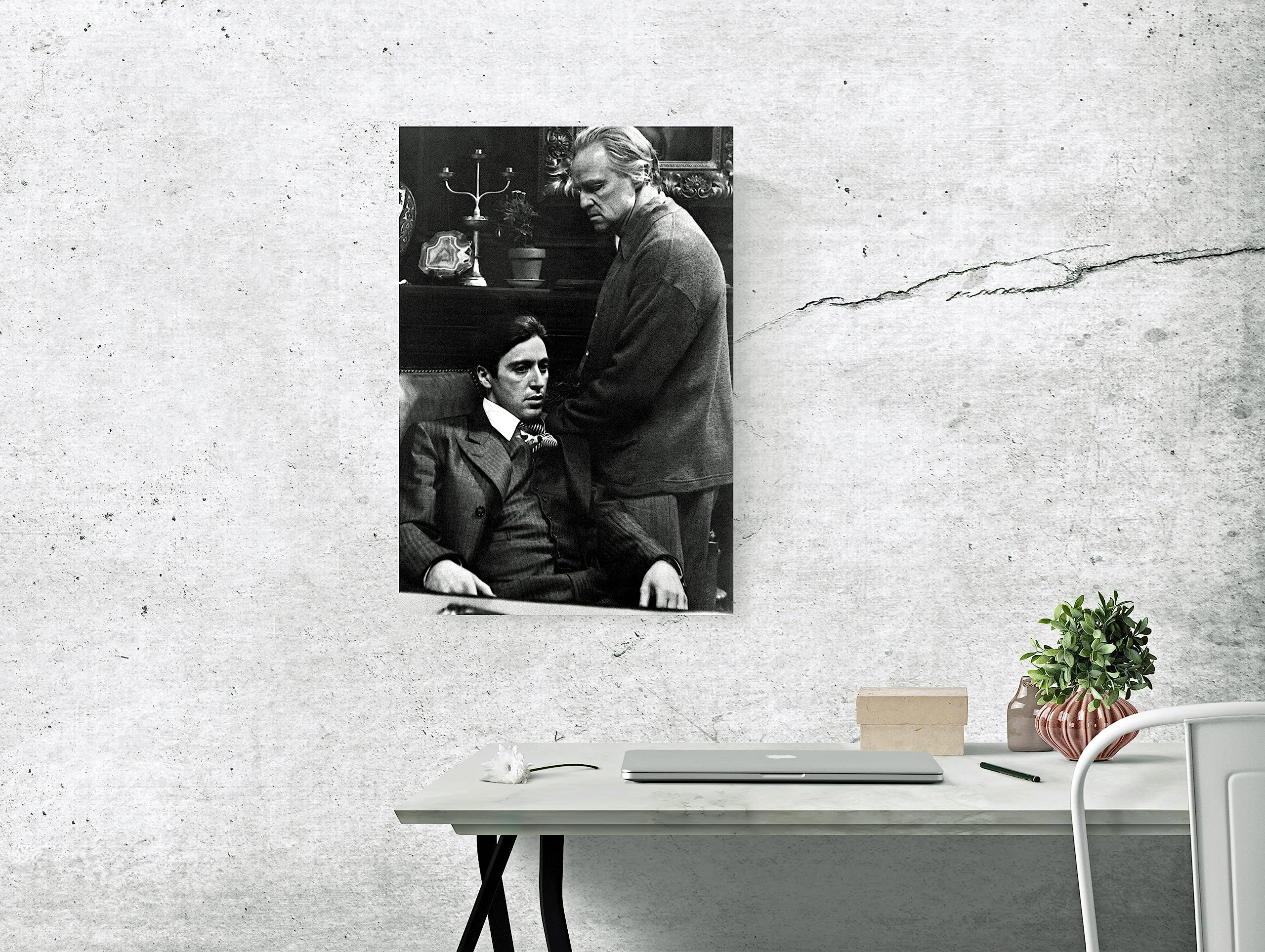 Amazon.com: The Godfather Poster, Vito & Michael Corleone