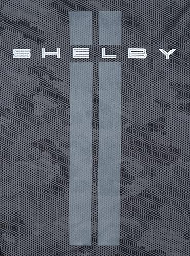Miniatura 2 de Shelby Camo - Camiseta con diseño de fibra de carbono, tela que absorbe la humedad