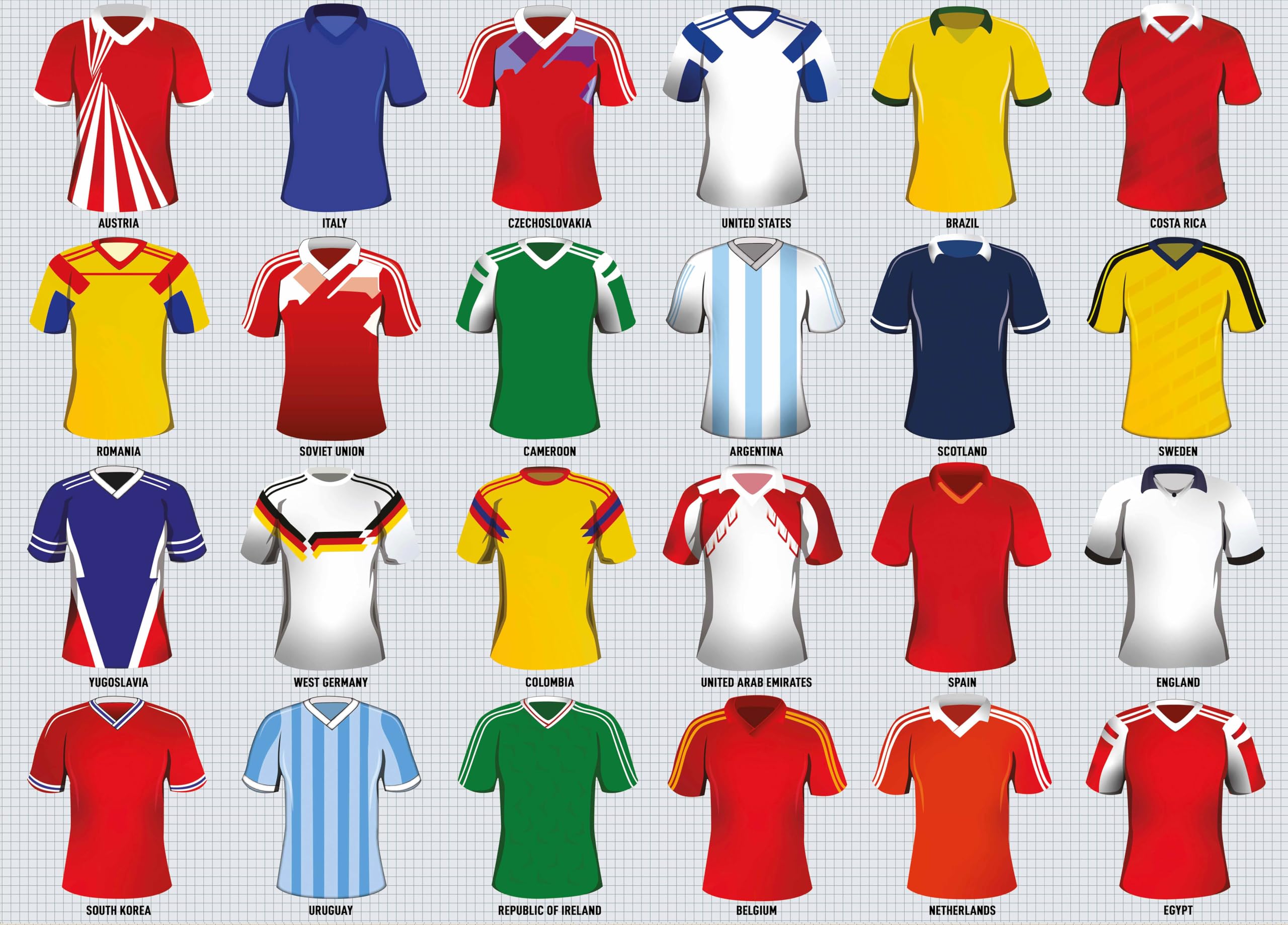 Coach House, Football Shirts 1000 Piece Jigsaw - Image 2