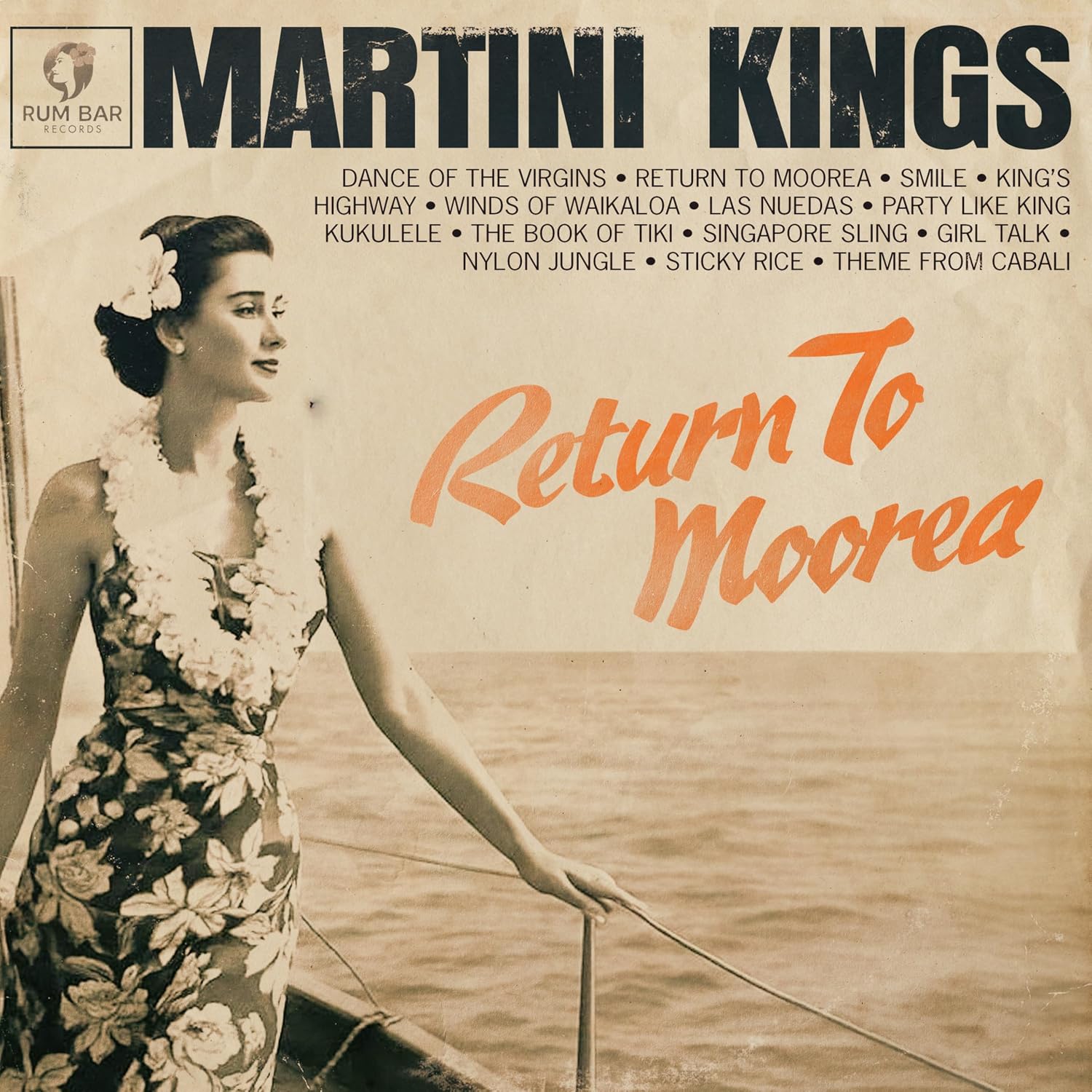 Return To Moorea by Martini Kings — album cover