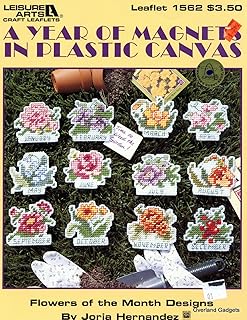 Leisure Arts Leaflet 1562 A Year of Magnets in Plastic Canvas - Buy now