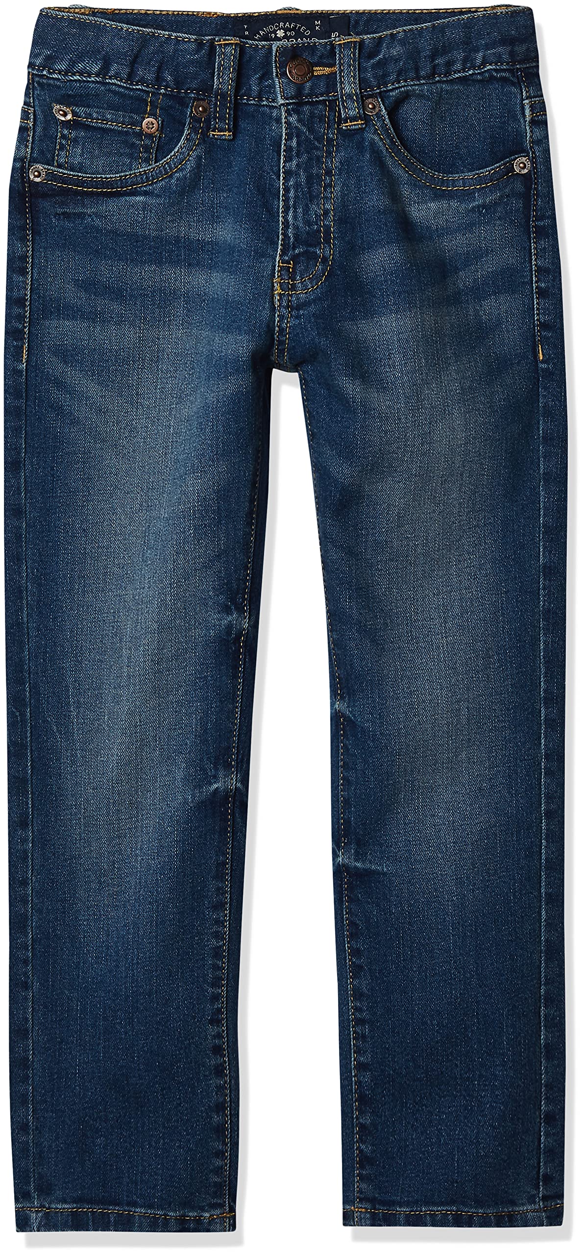 Boys' 5-Pocket Classic Fit Straight Leg Denim Jean