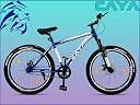 CAYA Fueled 24T Cycle for Kids with Anti Slip Pedals/MTB Mountain Bike with Double Wall Alloy Rims/Front Suspension Single Speed Bicycle for Boys and Girls/Bicycle Ideal for 9+ yrs -(Blue) gallery image