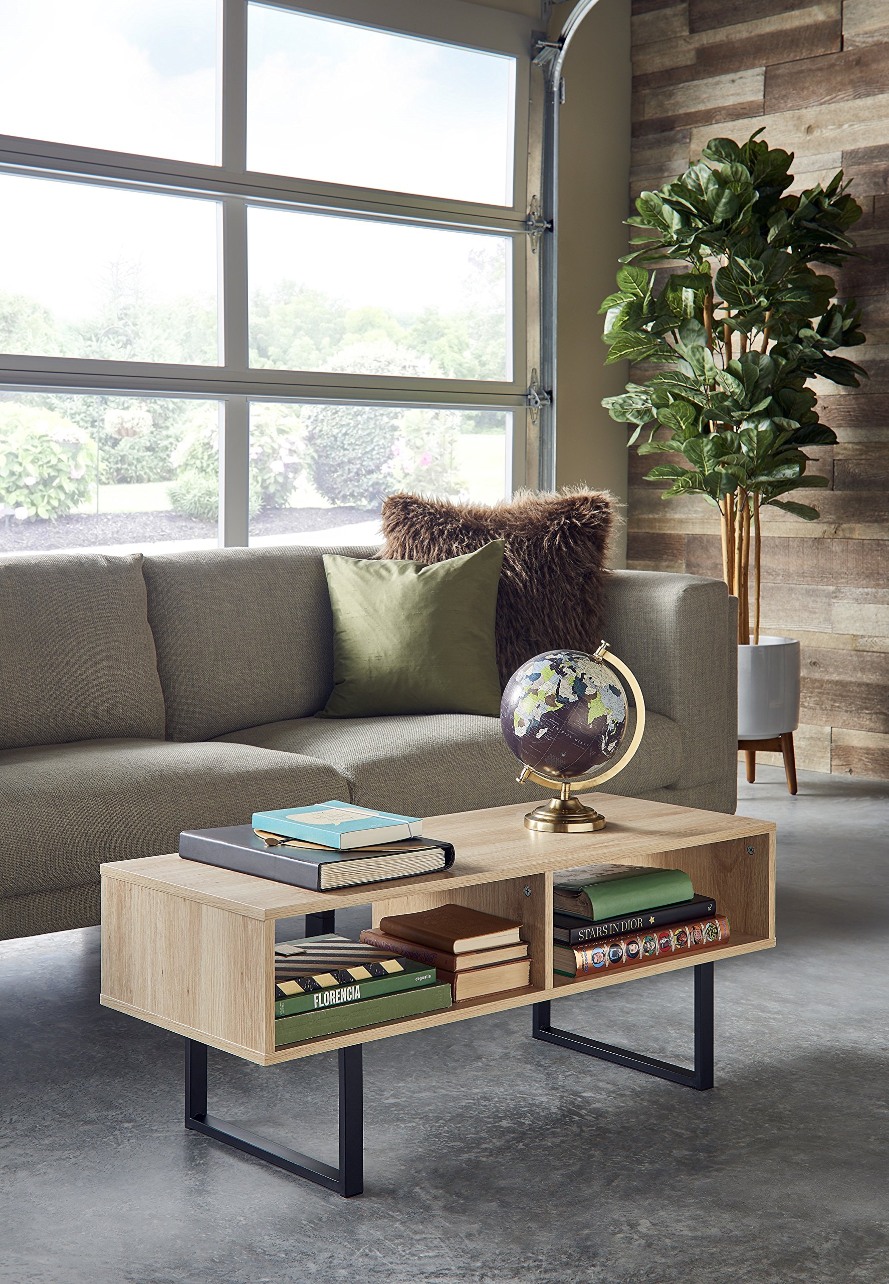 Amazon.com: ClosetMaid 1311 Rectangular Wood Coffee Table with