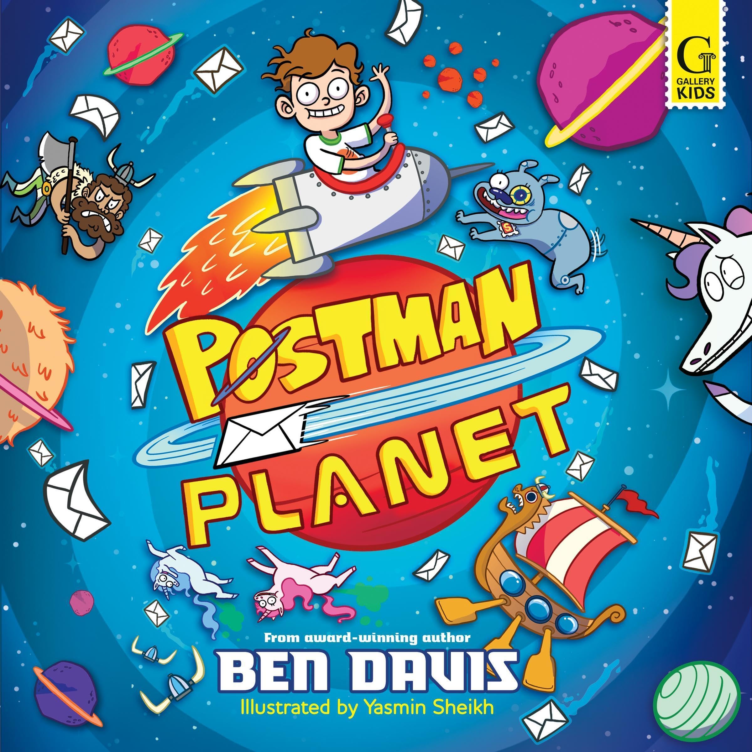 Cover art for Postman Planet
