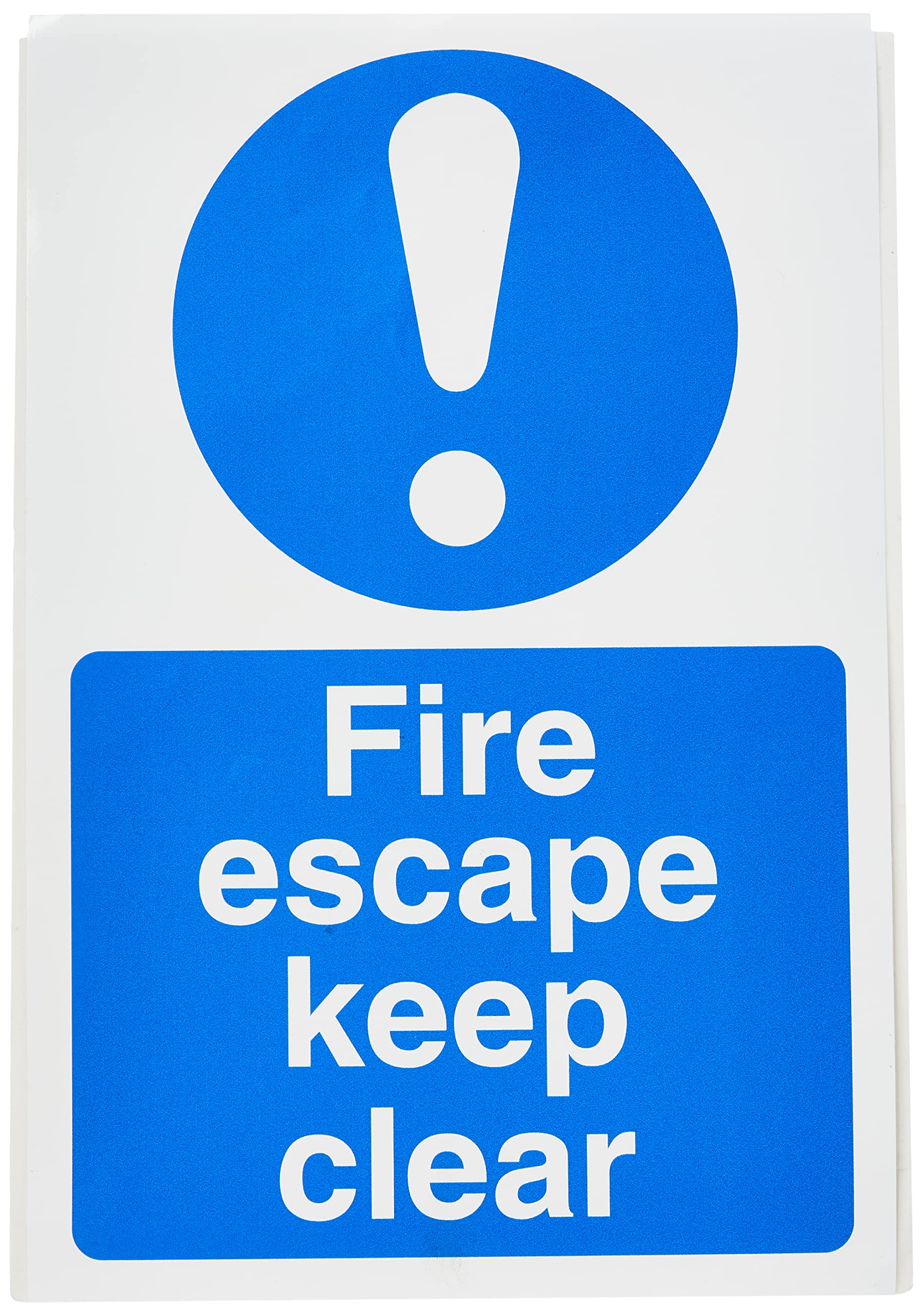 Seco Cartello in plastica semi rigida per uso e fuoco, 300 mm x