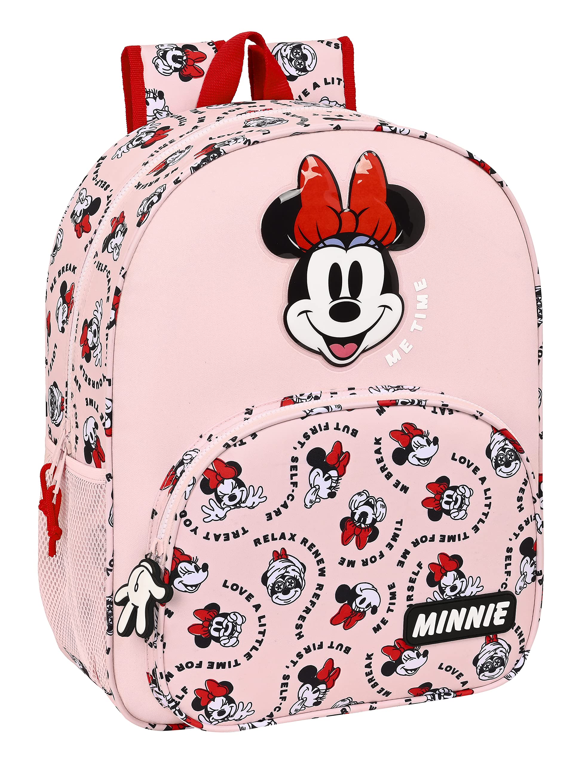 Safta MOCHILA DE 33 CM ADAPT.CARRO MINNIE MOUSE "ME TIME"
