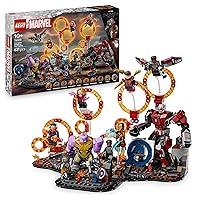 LEGO | Marvel Avengers: Endgame la Battaglia Finale, Giocattolo con Figura di Thanos