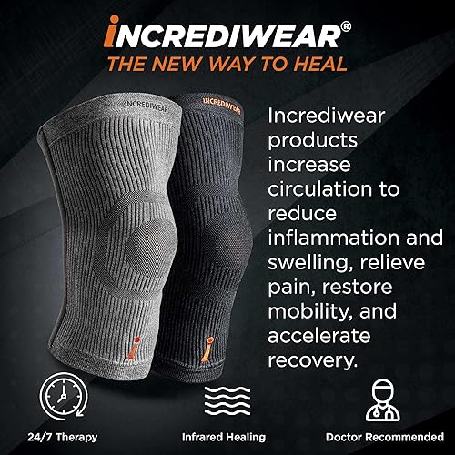 Miniatura 2 de Incrediwear Rodillera  Rodilleras para dolor de rodilla alivio del dolor articular hinchazón alivio de la inflamación y circulación soporte de