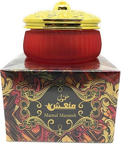 Miniatura 1 de Bakhoor Mamul Muniesh Incienso árabe exótico - Bukhoor - incienso - 50 GMS - Bolas - de Anfar