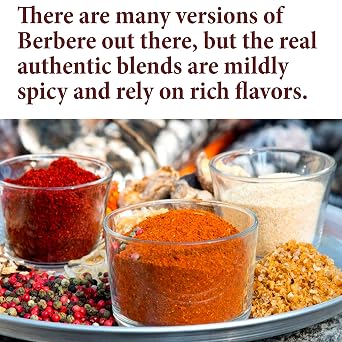 The Spice Way Ethiopian Berbere 2 oz Traditional Mildly Hot Spice Blend